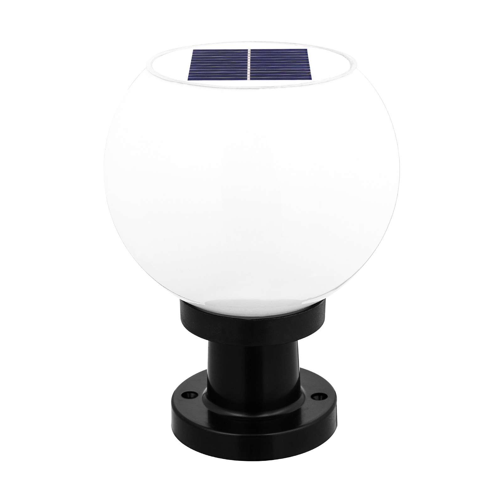Outdoor Lighting Battery - Outdoor Solar Powered Wall Pillar Lamp