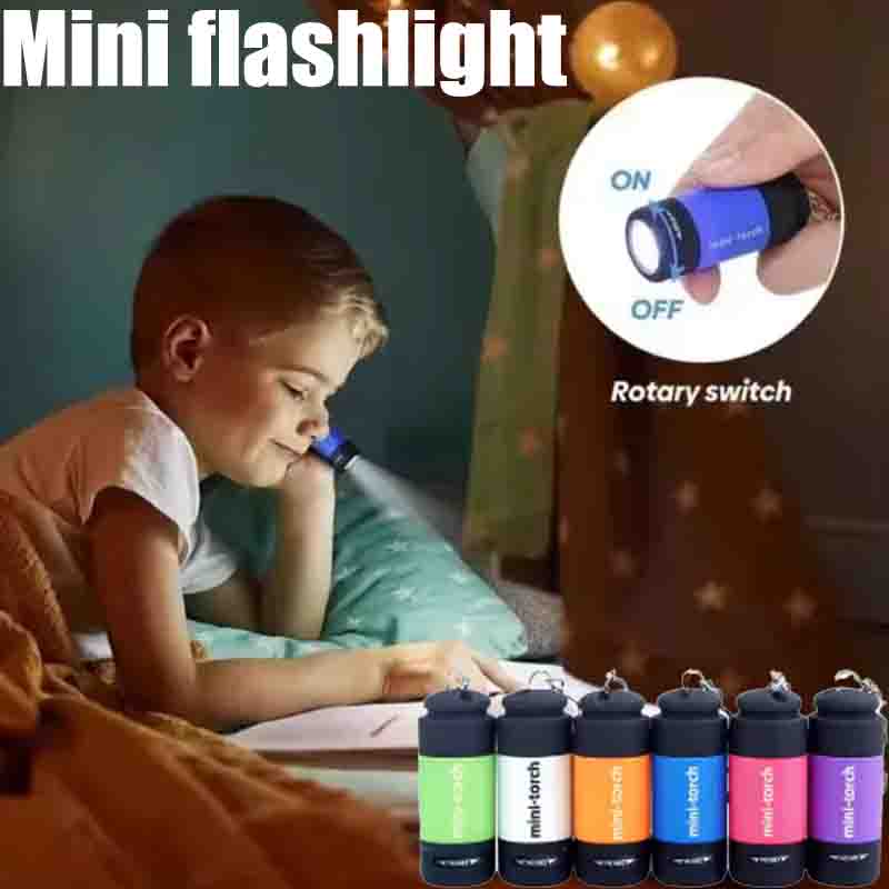 Outdoor Lighting House - USB Rechargeable Camping Mini Flashlight Strong