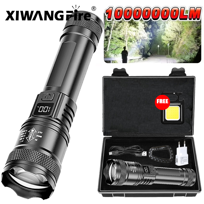 Outdoor Lighting House - Ultra Bright LED Flashlight 2000LM Type-C