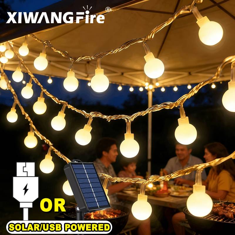 3-10M Solar/USB/Battery String - đánh giá và giá Outdoor Lighting And Decor