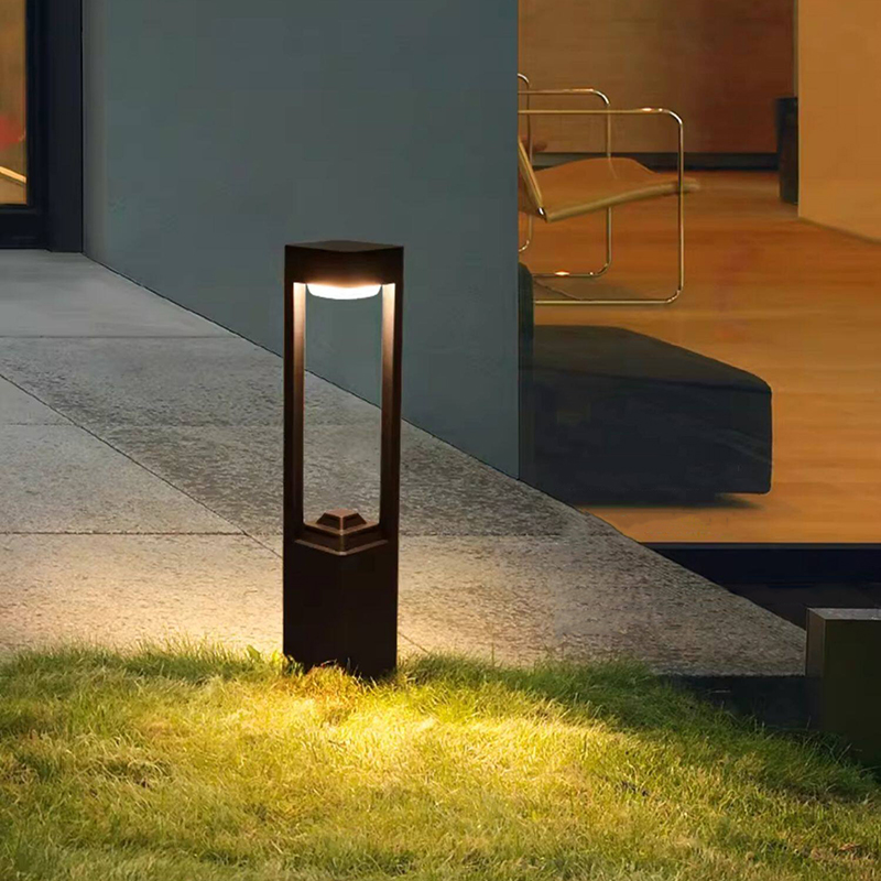 Luminous floor lamp courtyard  - đánh giá và giá Outdoor Lighting And Decor