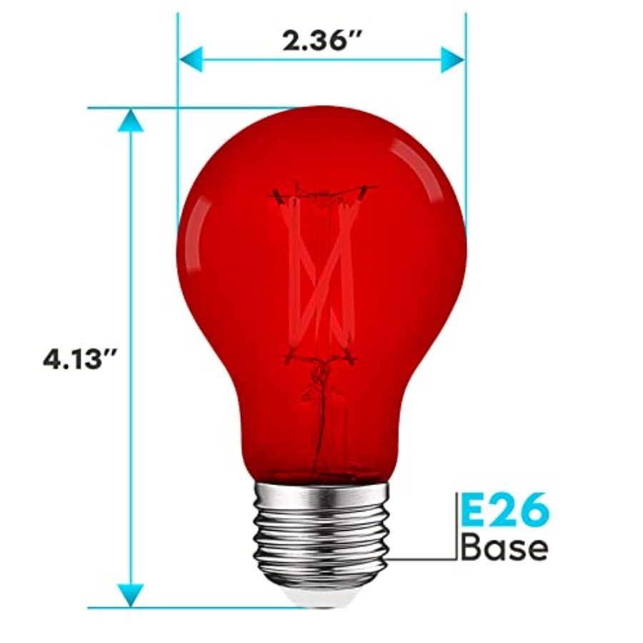 A19 Edison LED Light Bulbs, 4. - đánh giá và giá Outdoor Lighting And Decor