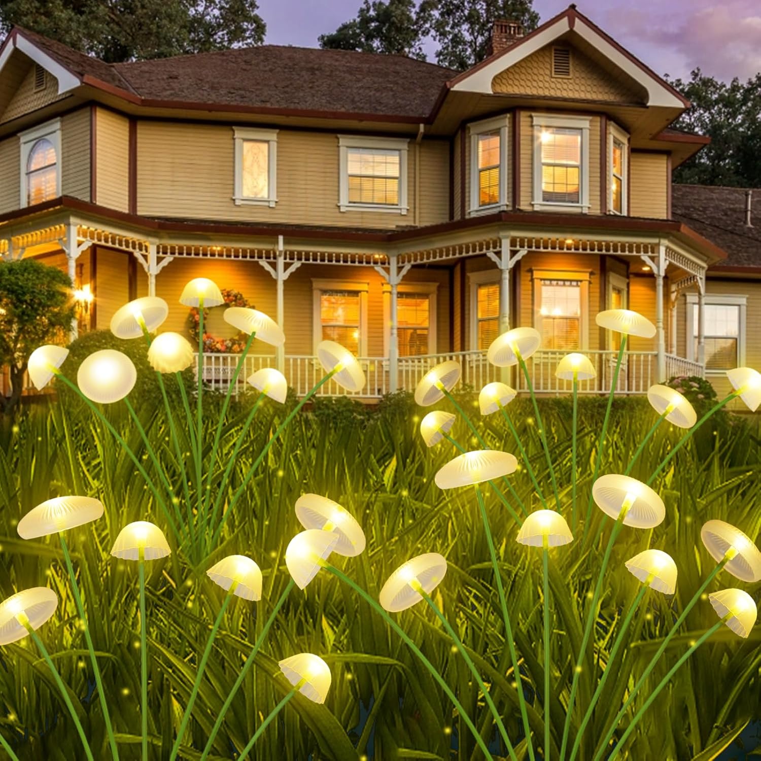 LED Solar Jellyfish Mushroom L - đánh giá và giá Outdoor Lighting Jellyfish