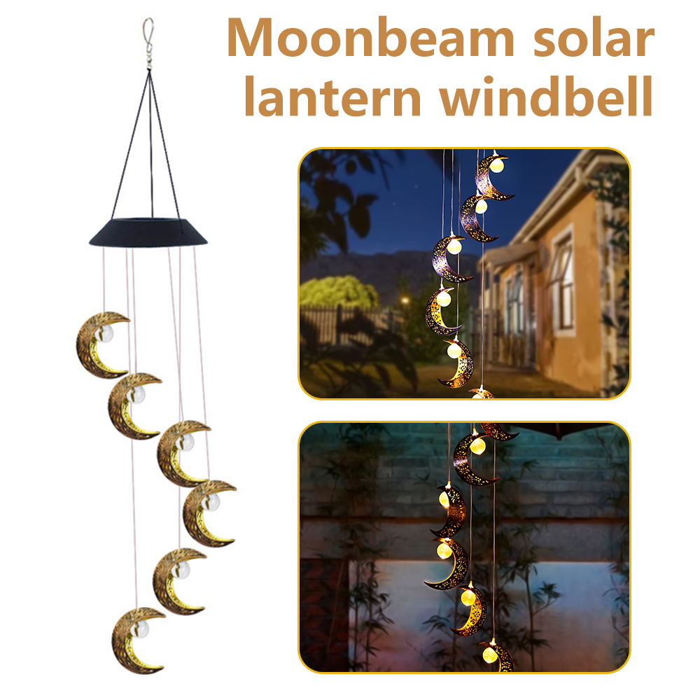 Moon Outdoor Solar Wind Chime  - đánh giá và giá Outdoor Lighting At Lowe'S