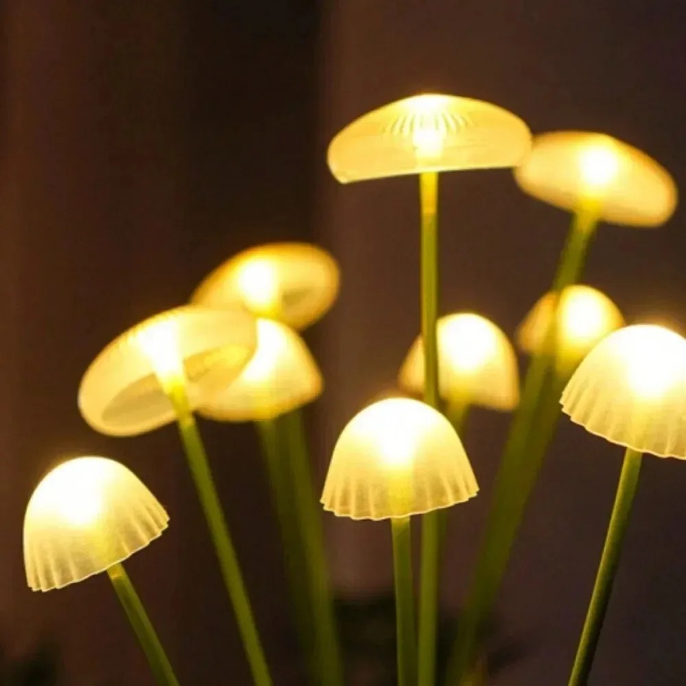 Color Changing Solar LED Mushr - đánh giá và giá Outdoor Lighting Jellyfish