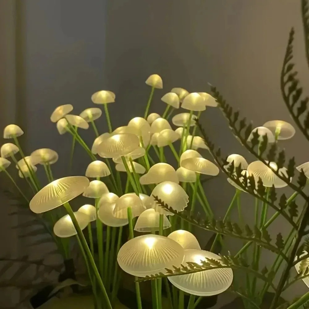 Color Changing Solar LED Mushr - đánh giá và giá Outdoor Lighting Jellyfish