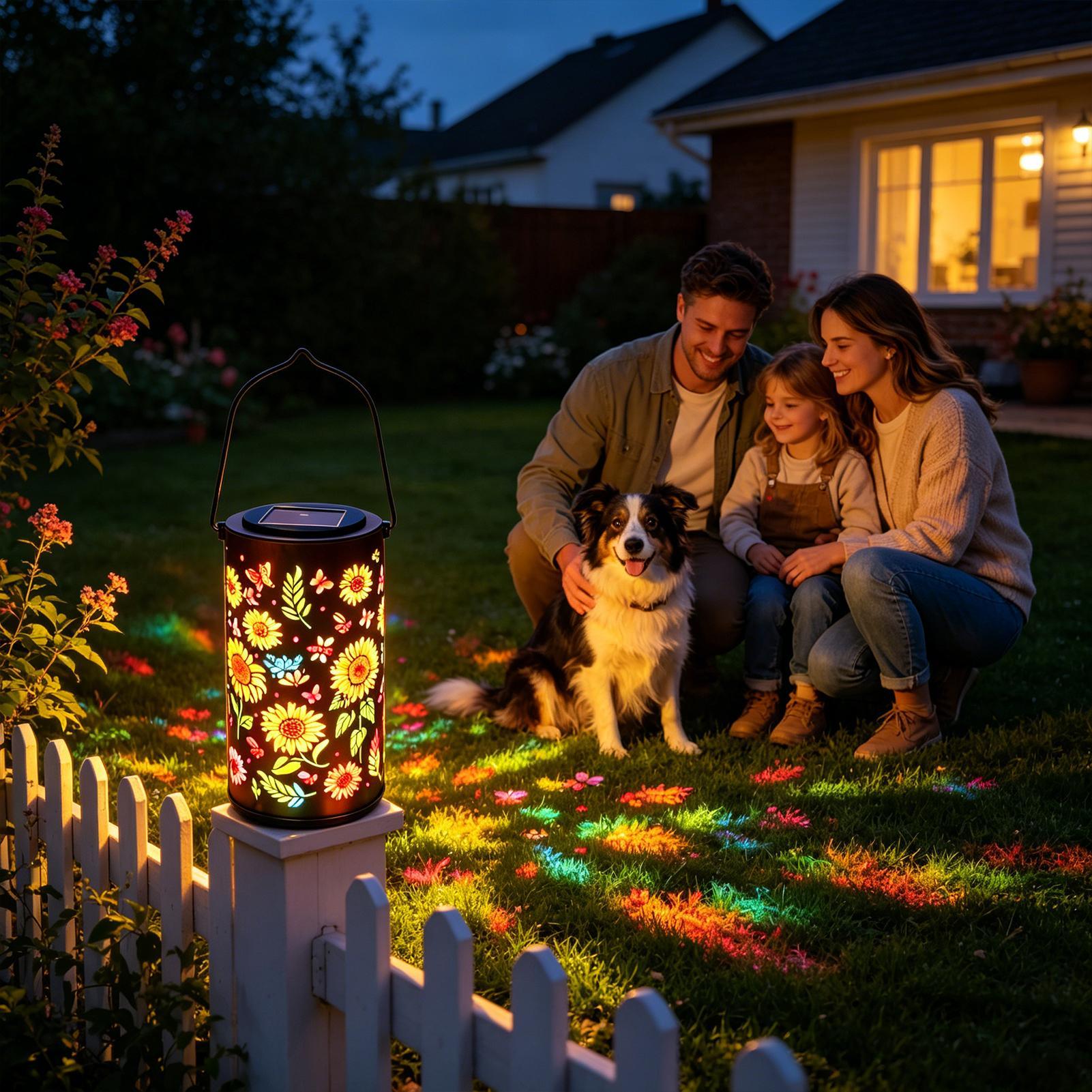 Sunflower Solar Lantern Weathe - đánh giá và giá Outdoor Lighting Pathway
