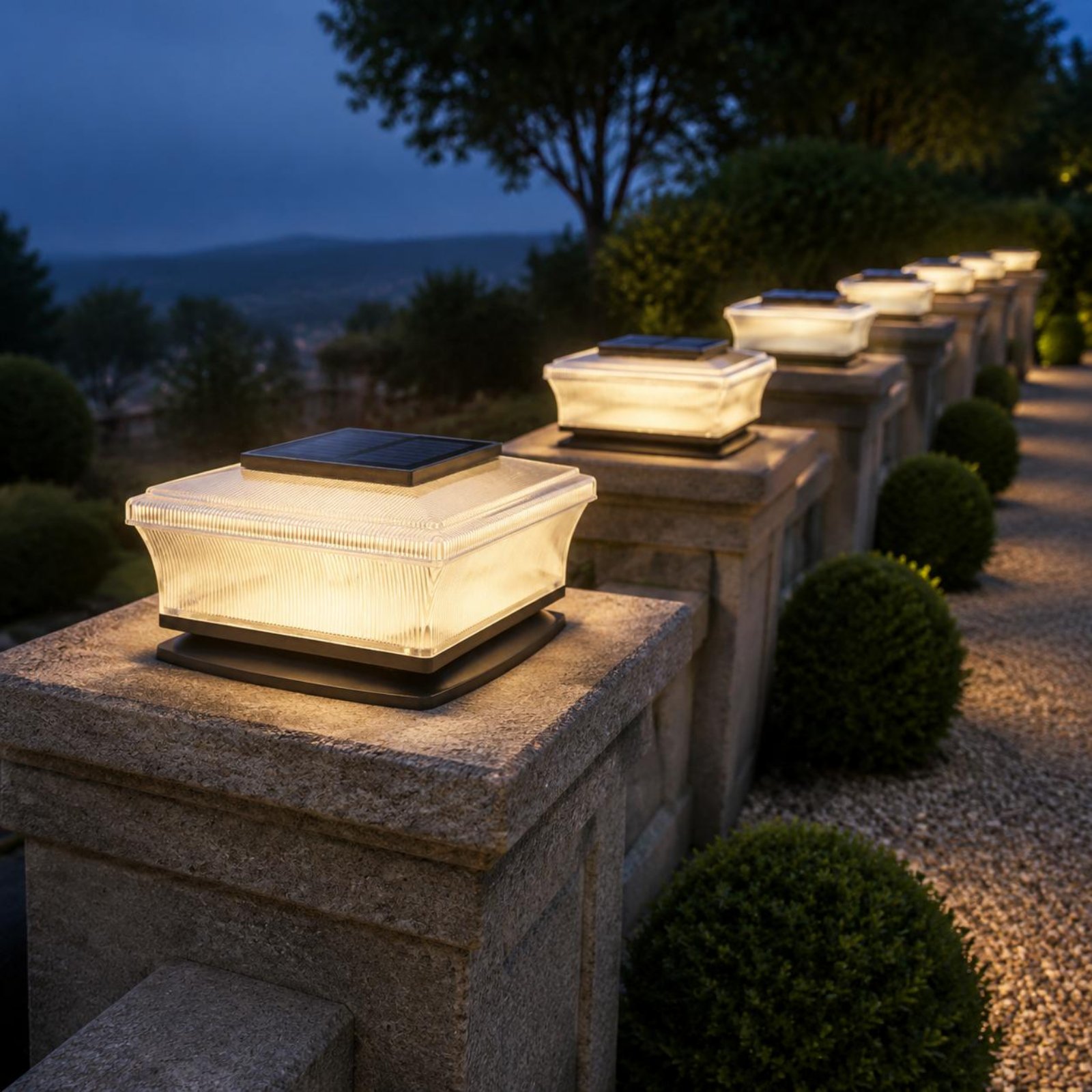 Solar Post Cap Light Wireless  - đánh giá và giá Outdoor Lighting Wireless