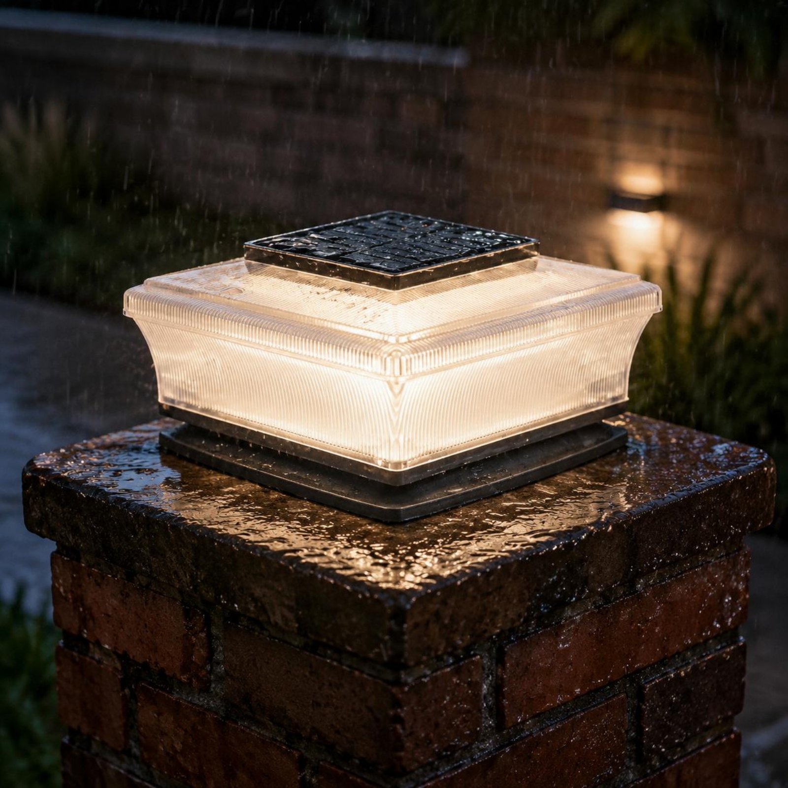 Solar Post Cap Light Wireless  - đánh giá và giá Outdoor Lighting Wireless