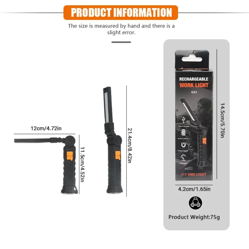 Portable COB LED Flashlight US - đánh giá và giá Outdoor Lighting House