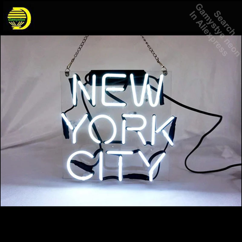 New York  City Neon Sign Decor - đánh giá và giá Outdoor Lighting York