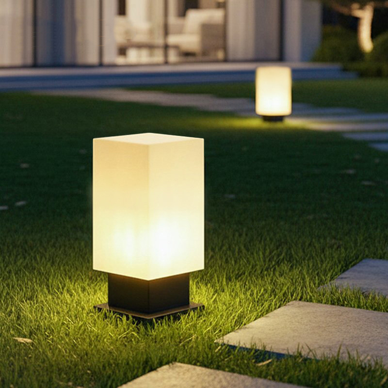 Luminous floor lamp courtyard  - đánh giá và giá Outdoor Lighting And Decor