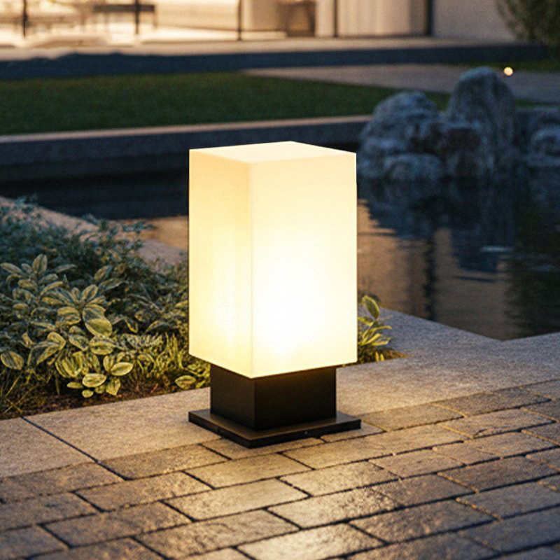 Luminous floor lamp courtyard  - đánh giá và giá Outdoor Lighting And Decor