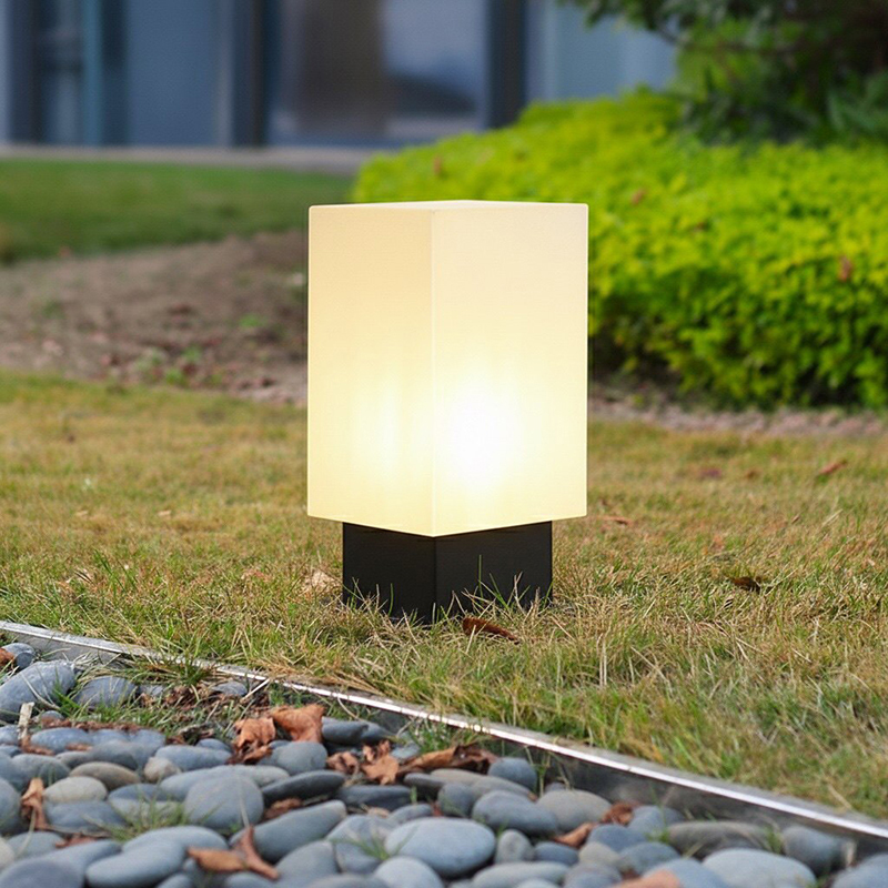 Luminous floor lamp courtyard  - đánh giá và giá Outdoor Lighting And Decor