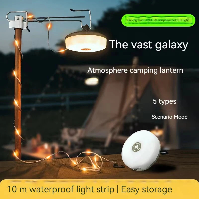 10m Atmosphere LED Camping Lig - đánh giá và giá Outdoor Lighting And Decor