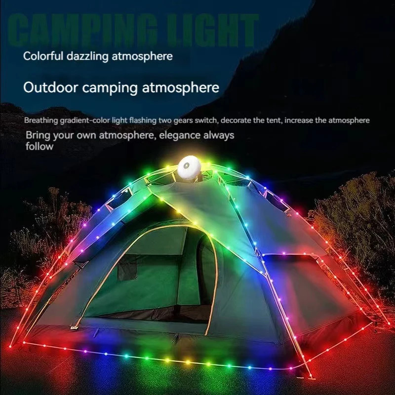 10m Atmosphere LED Camping Lig - đánh giá và giá Outdoor Lighting And Decor