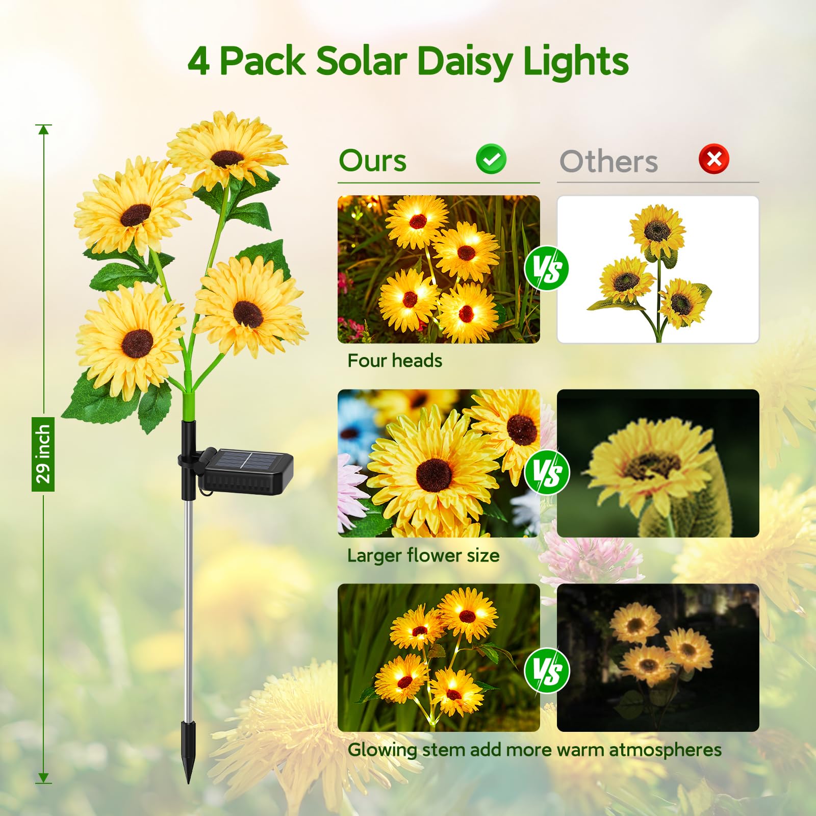 Solar Outdoor Garden Lights, 1 - đánh giá và giá Outdoor Lighting Pathway