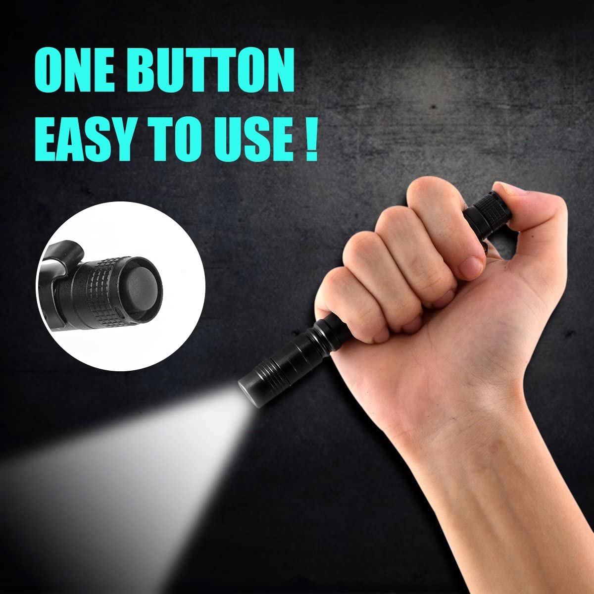 Portable Mini LED Pen Flashlig - đánh giá và giá Outdoor Lighting House