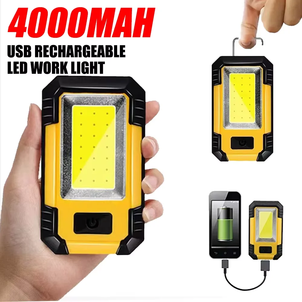 Rechargeable 4000MaH Work Ligh - đánh giá và giá Outdoor Lighting House