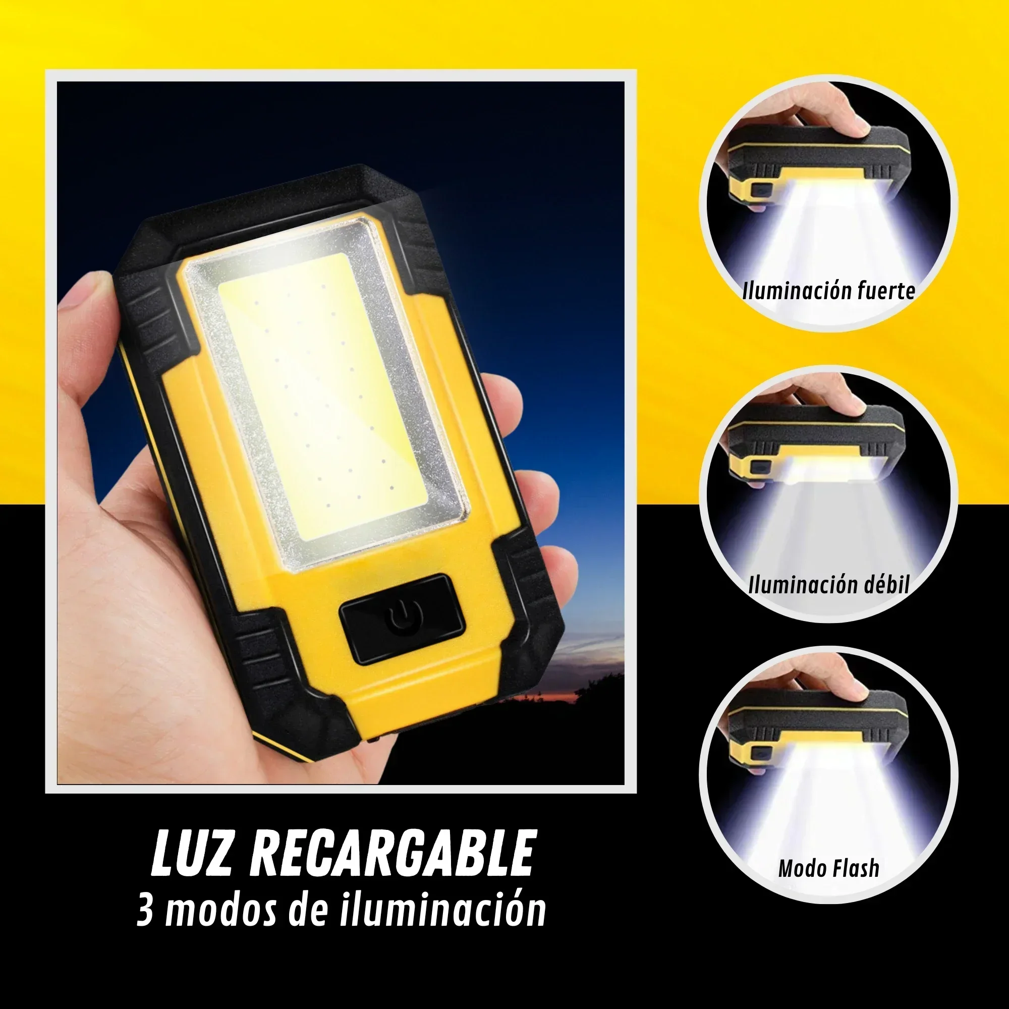 Rechargeable 4000MaH Work Ligh - đánh giá và giá Outdoor Lighting House