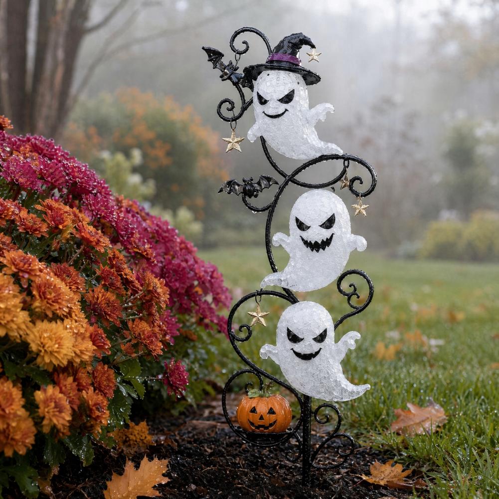 Halloween Waterproof LED Groun - đánh giá và giá Outdoor Lighting Yard Decoration