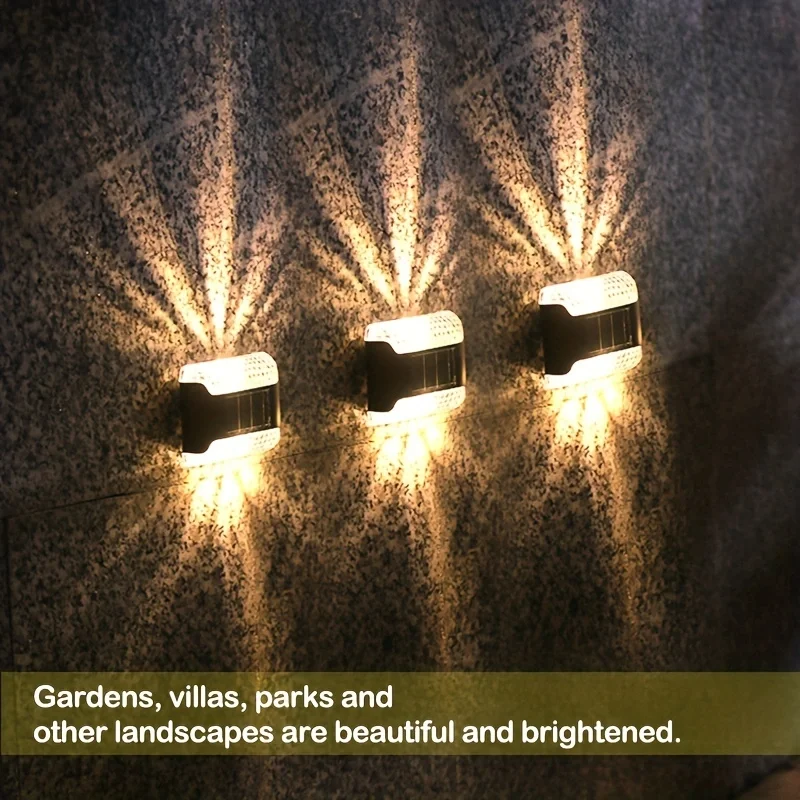 4pc Solar Wall Light: Outdoor  - đánh giá và giá Outdoor Lighting Jellyfish