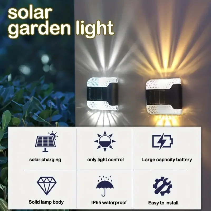 4pc Solar Wall Light: Outdoor  - đánh giá và giá Outdoor Lighting Jellyfish