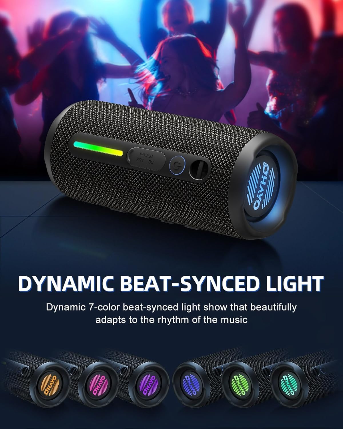 Ohayo S7 Portable Waterpro Blu - đánh giá và giá Outdoor Lighting Wireless