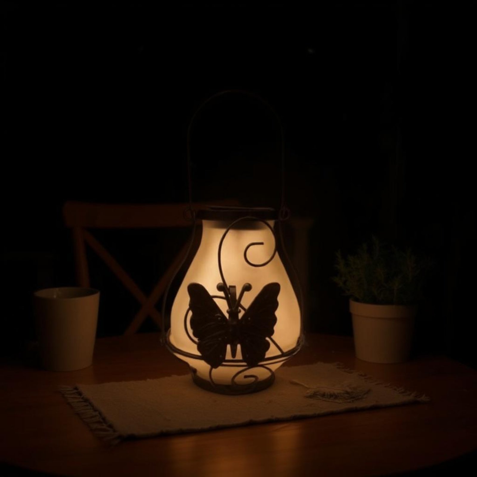 Solar Butterfly Lantern Waterp - đánh giá và giá Outdoor Lighting Battery