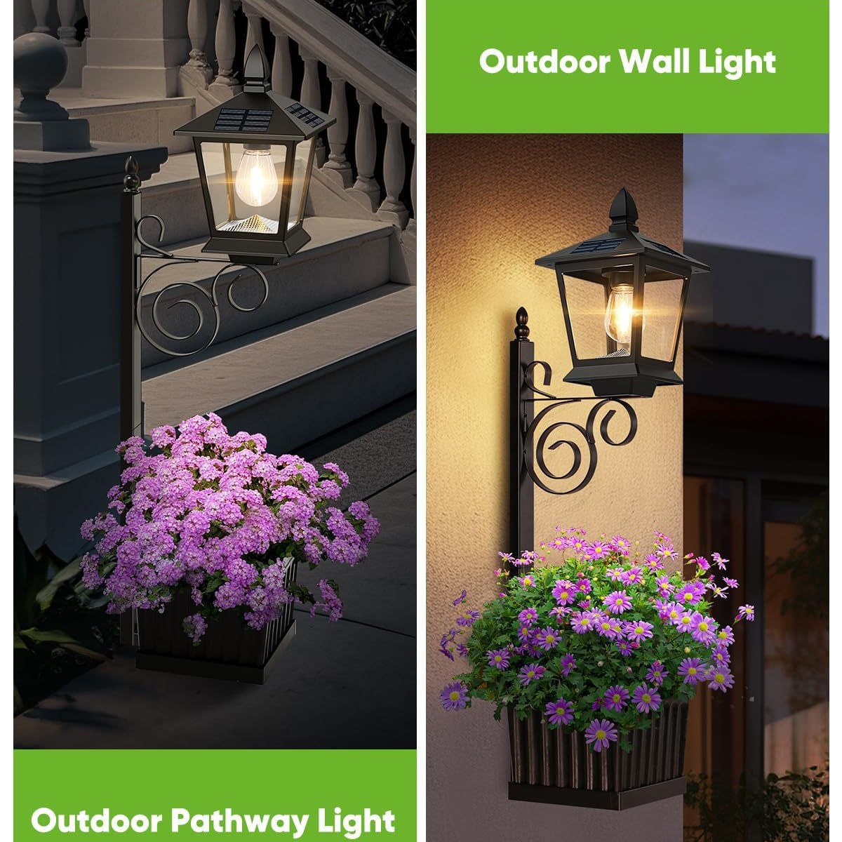 2 in 1 Solar Planter Lamp Wate - đánh giá và giá Outdoor Lighting And Decor