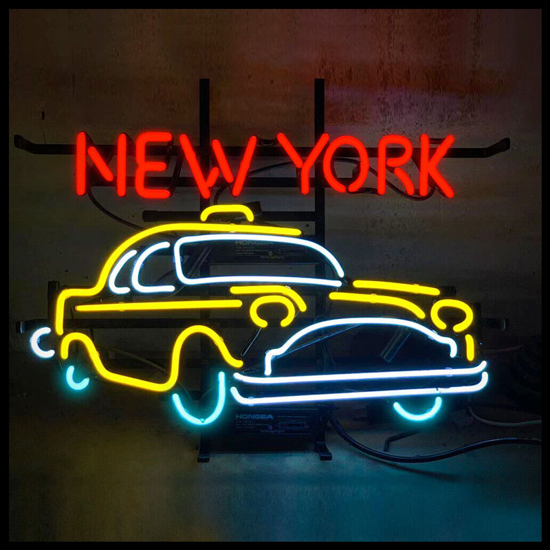 Neon Sign for New York Taxi Ne - đánh giá và giá Outdoor Lighting York