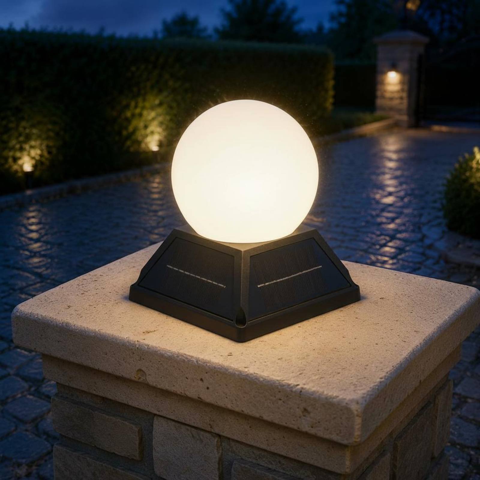 Solar Post Cap Light Wireless  - đánh giá và giá Outdoor Lighting Wireless