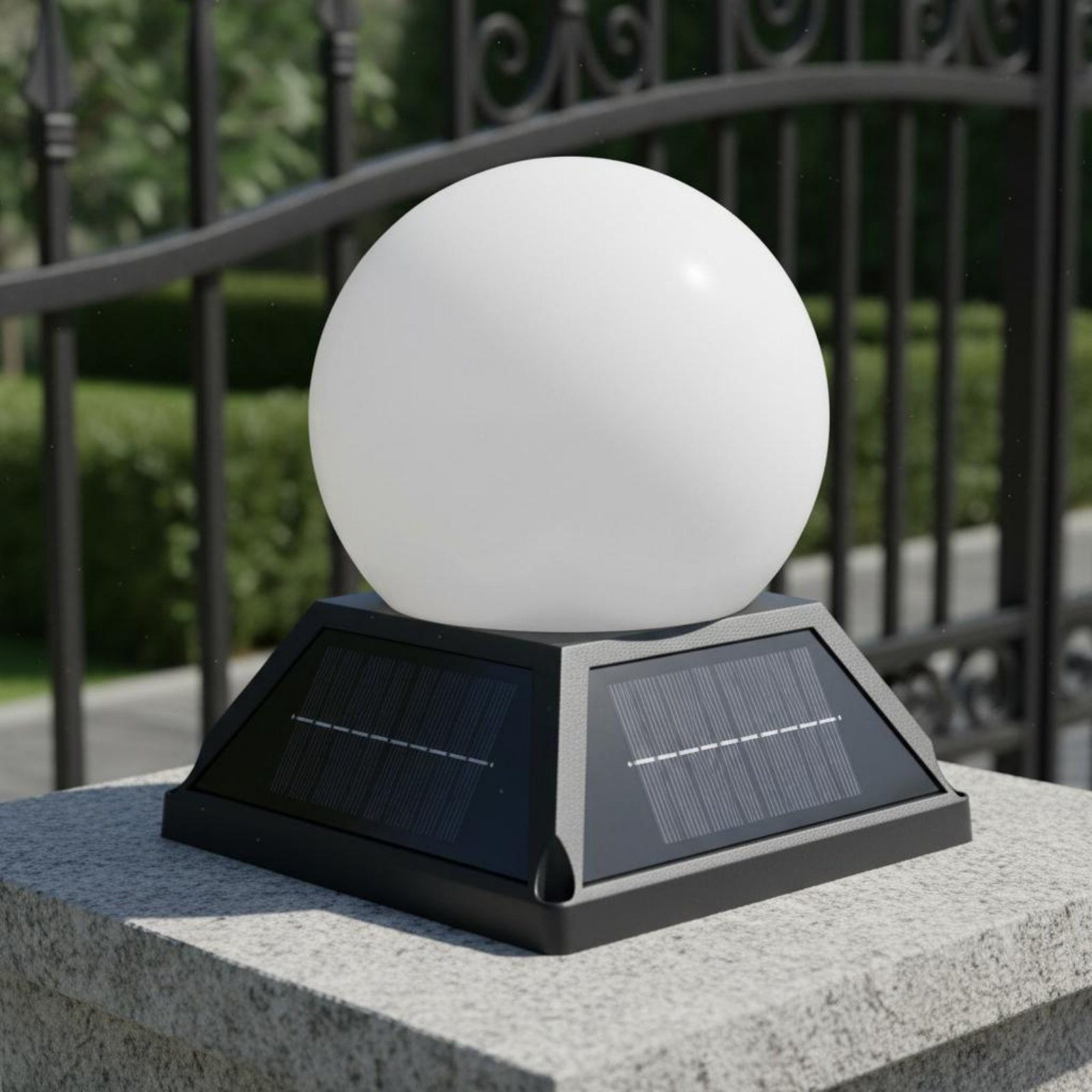 Solar Post Cap Light Wireless  - đánh giá và giá Outdoor Lighting Wireless