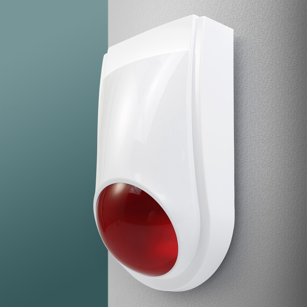 Wireless Flash Siren E6 Outdoo - đánh giá và giá Outdoor Lighting Wireless