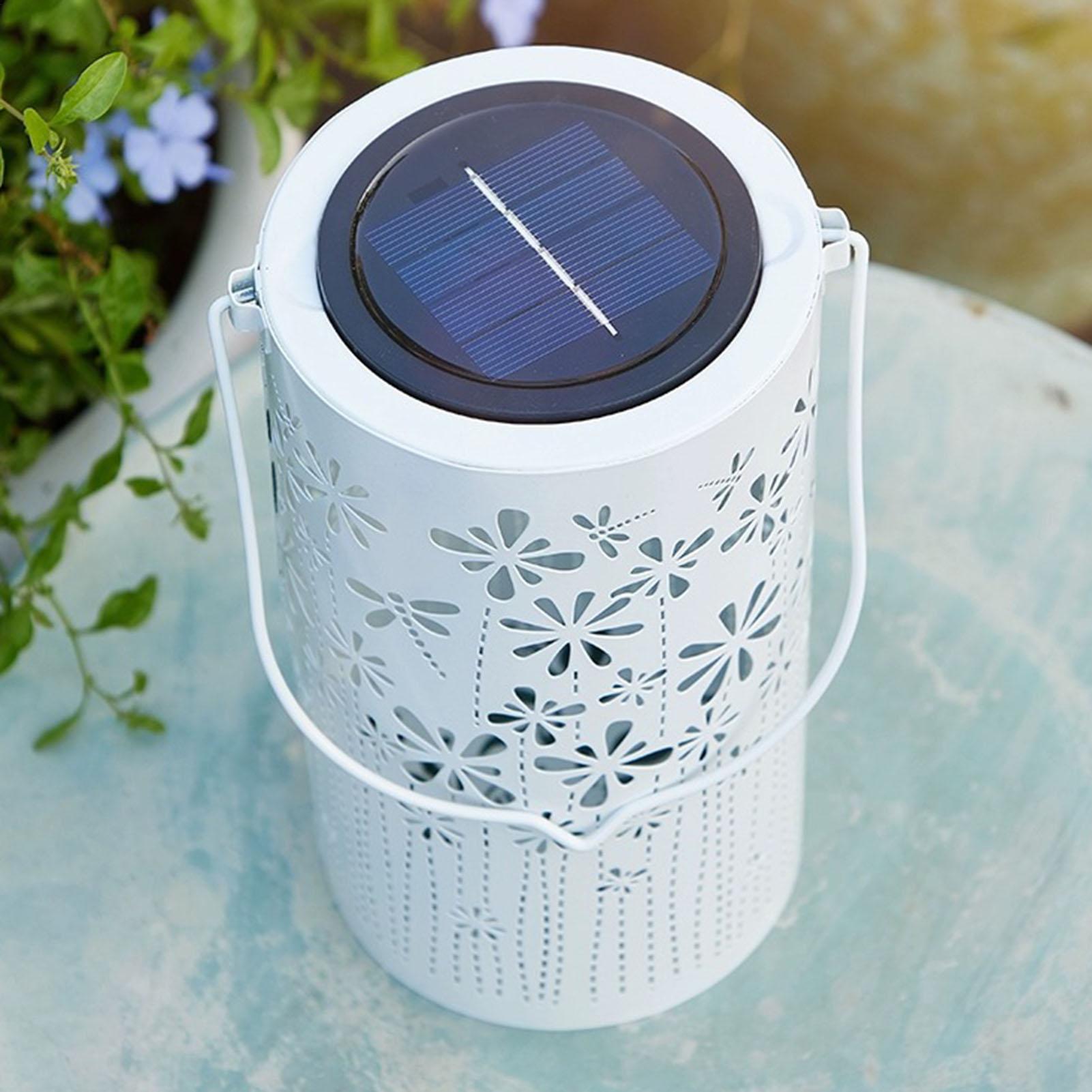 Solar Lanterns Colorful Metal  - đánh giá và giá Outdoor Lighting House
