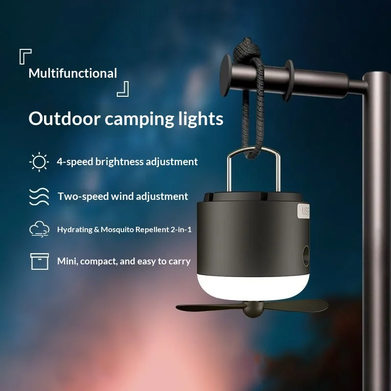 Camping Fan Rechargeable Wirel - đánh giá và giá Outdoor Lighting Wireless