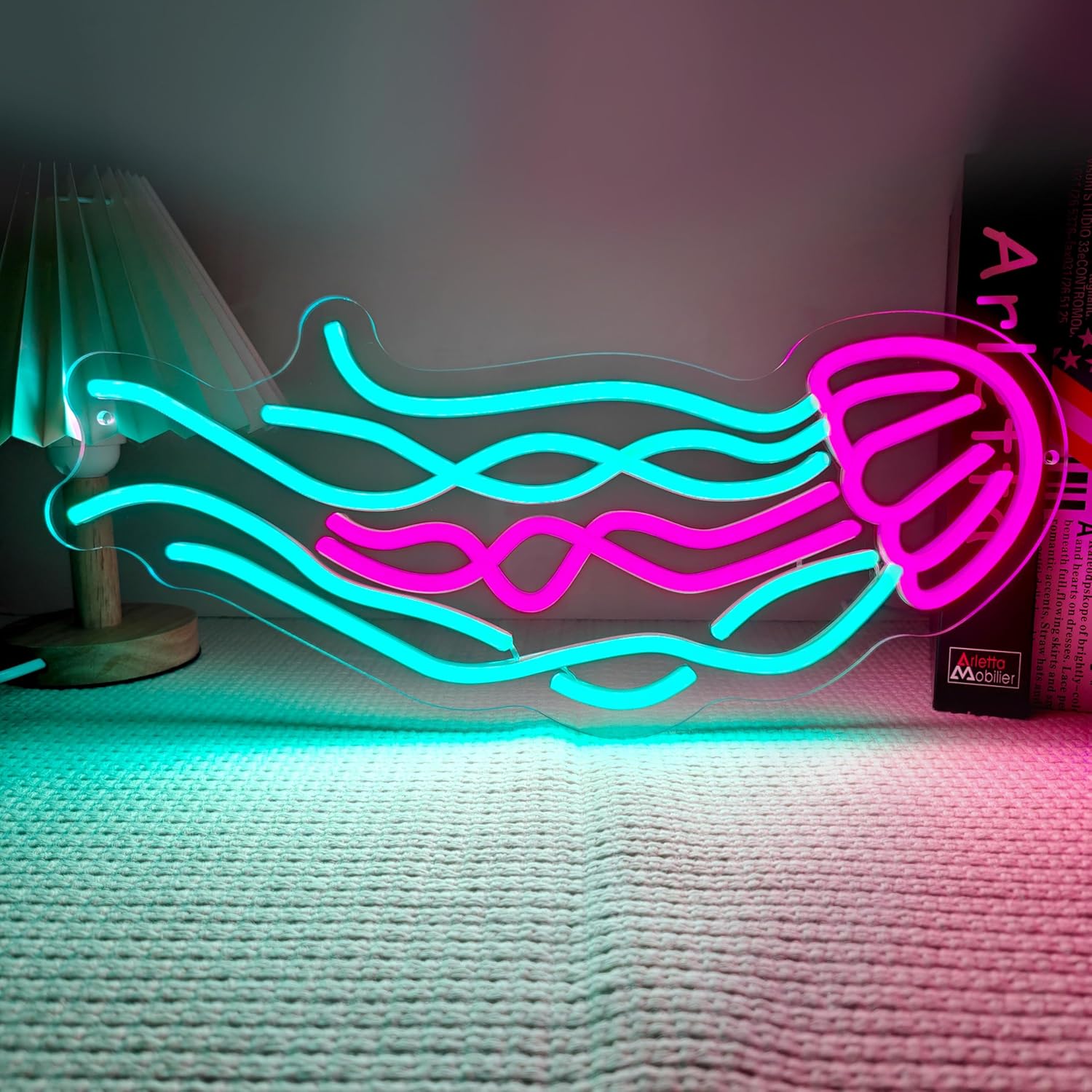 Jellyfish Neon Sign USB Dimmab - đánh giá và giá Outdoor Lighting Jellyfish