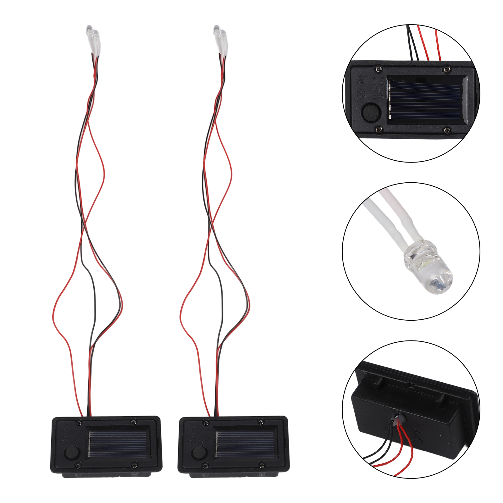 2pcs Solar Light Boxes Replace - đánh giá và giá Outdoor Lighting Pathway
