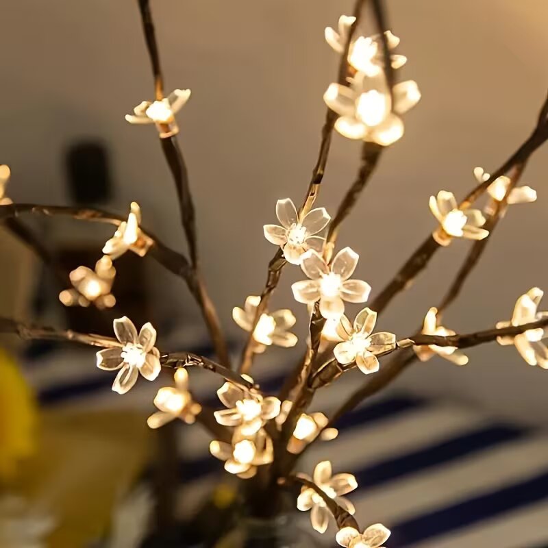 1/2PC 20LED Cherry Blossom Tre - đánh giá và giá Outdoor Lighting And Decor