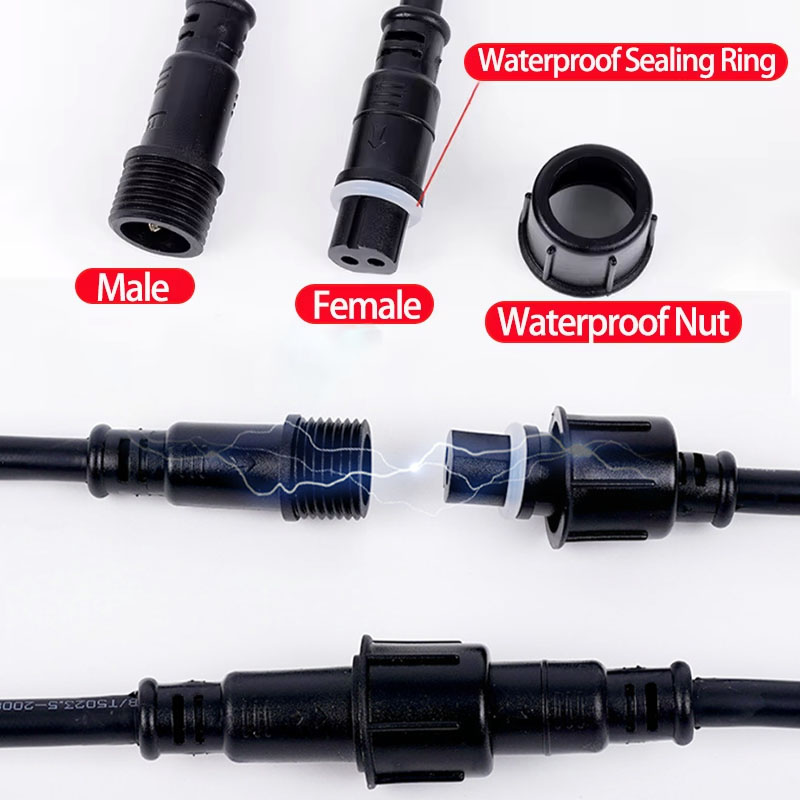 Waterproof Wire Connector Set  - đánh giá và giá Outdoor Lighting Cable