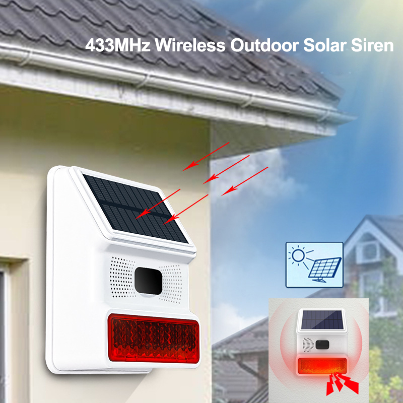 TAIBOAN 433MHZ Wireless Solar  - đánh giá và giá Outdoor Lighting Wireless