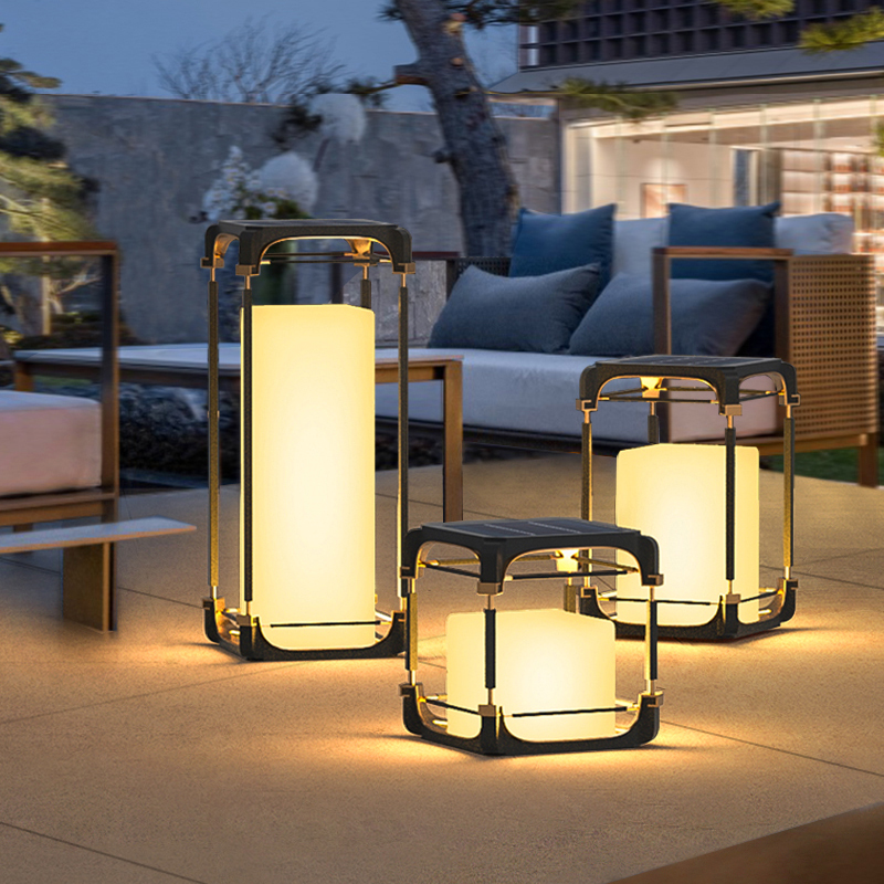 Luminous Floor Lamp Courtyard  - đánh giá và giá Outdoor Lighting And Decor