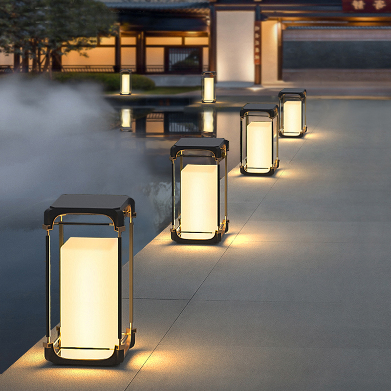 Luminous Floor Lamp Courtyard  - đánh giá và giá Outdoor Lighting And Decor
