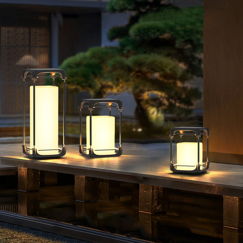 Luminous Floor Lamp Courtyard  - đánh giá và giá Outdoor Lighting And Decor
