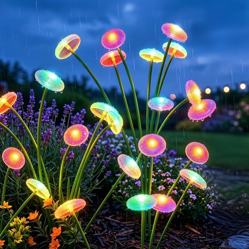 LED Solar Sway Lights Waterpro - đánh giá và giá Outdoor Lighting Jellyfish