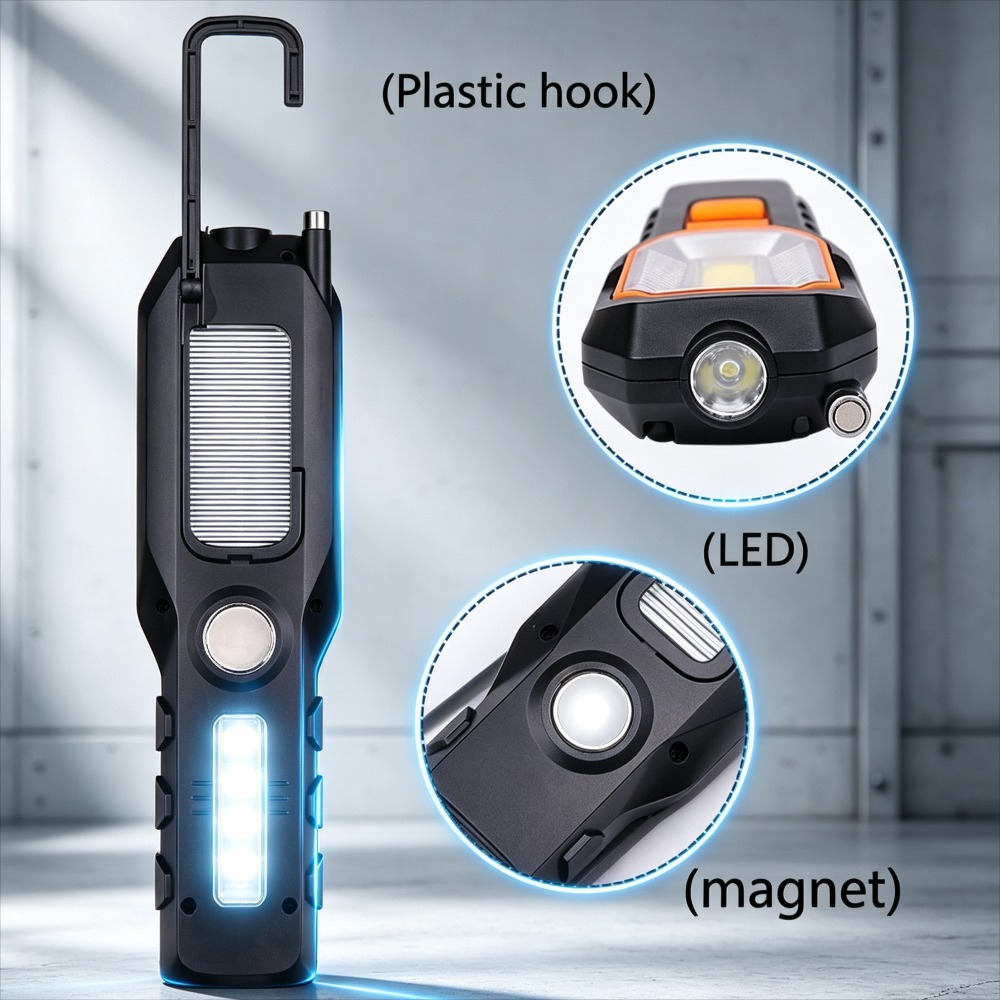 New LED Work Light Built‑in Ba - đánh giá và giá Outdoor Lighting Battery