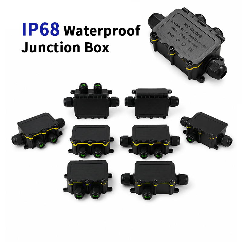 IP68 Waterproof Junction Box 2 - đánh giá và giá Outdoor Lighting Cable