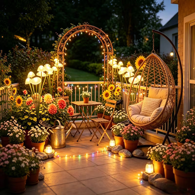 Outdoor LED Solar Mushroom Lig - đánh giá và giá Outdoor Lighting Jellyfish