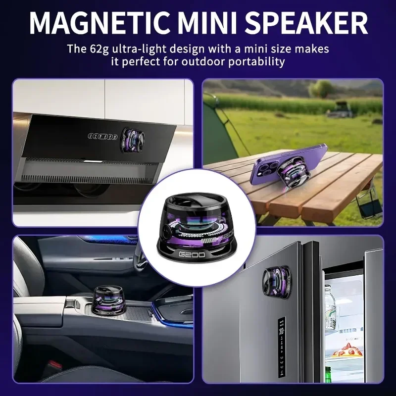 Portable Bluetooth Speaker Mag - đánh giá và giá Outdoor Lighting Wireless