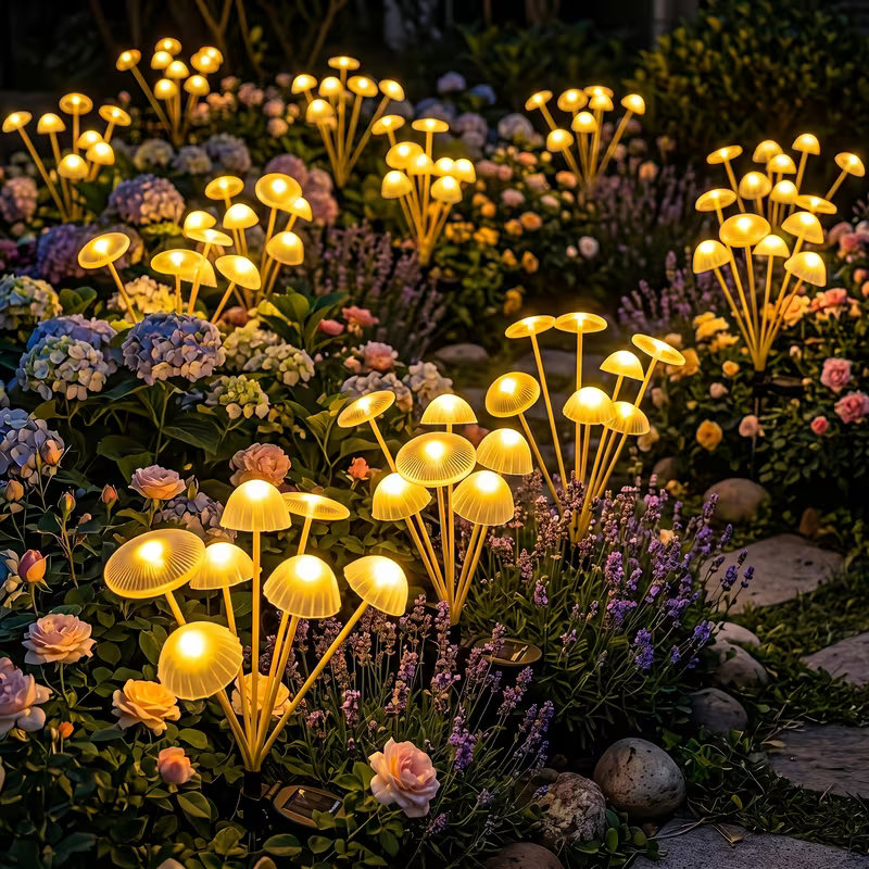 Solar Jellyfish Light Outdoor  - đánh giá và giá Outdoor Lighting Jellyfish